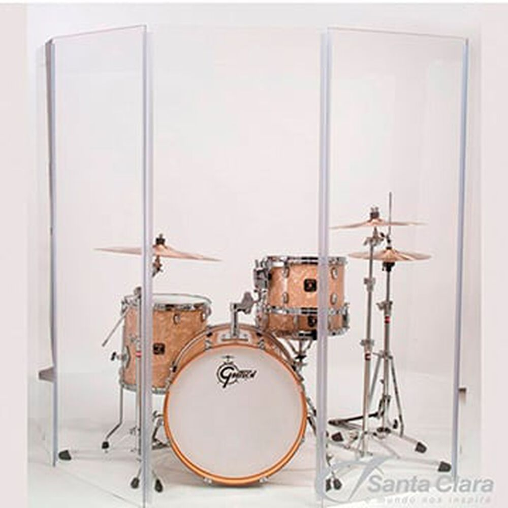 AQUARIO BATERIA EM ACRILICO SOUNDPROOF 0100 2600X1800X05MM, , large
